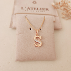 Collar Iniciales Maxi - Colección Acero