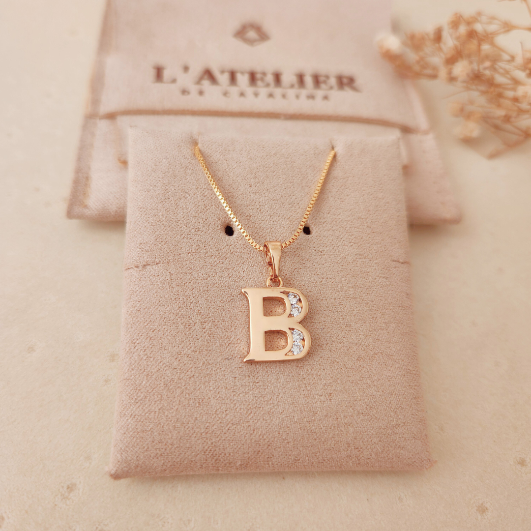 Collar Iniciales Maxi - Colección Acero