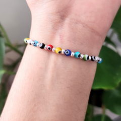 Pulsera Assya Multicolor - Colección Plata