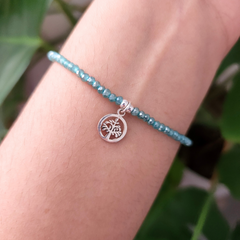 Pulsera Hilo Árbol de la Vida - Colección Plata