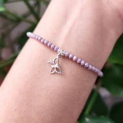 Pulsera Hilo Mariposa - Colección Plata