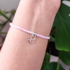 Pulsera Hilo Gatito - Colección Plata