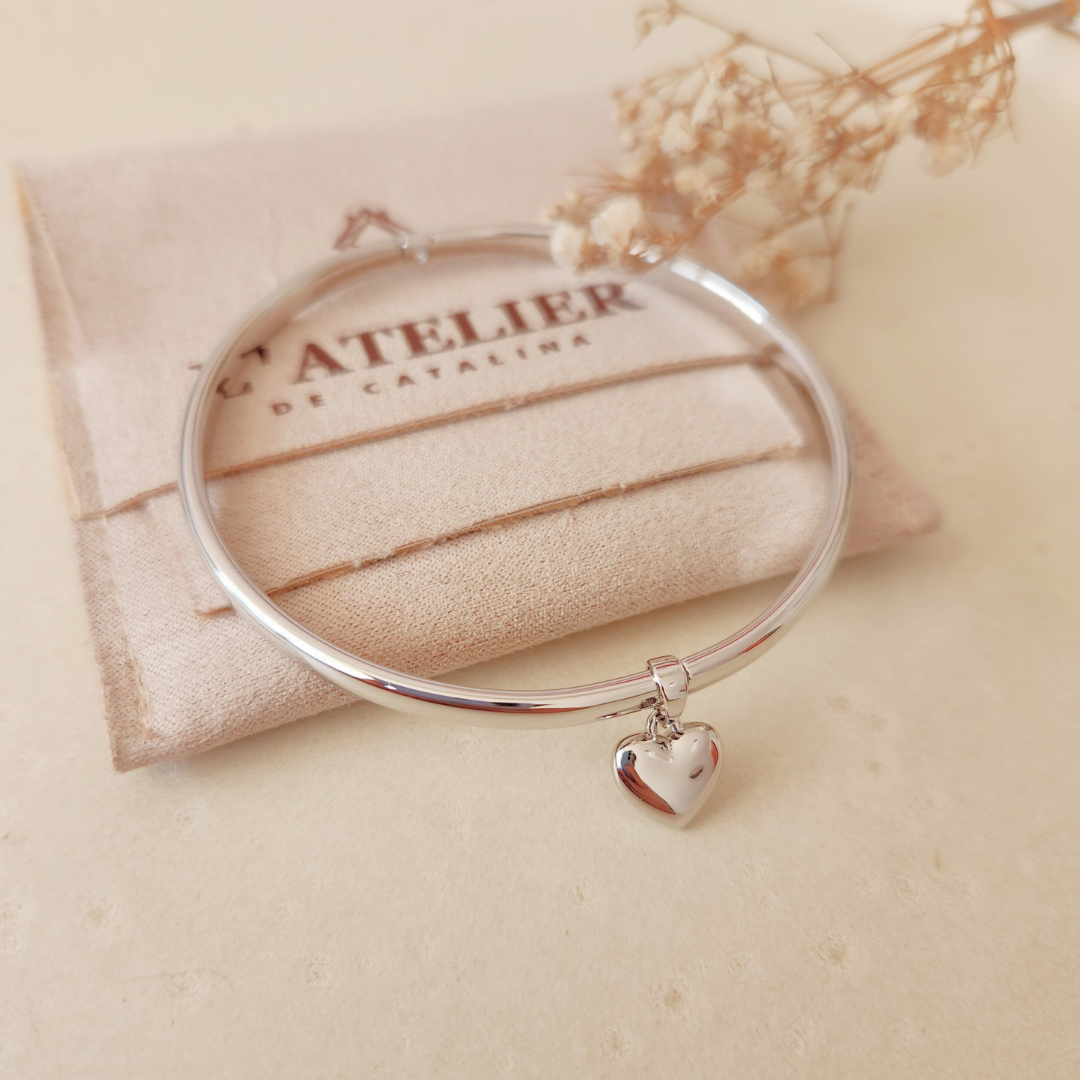 Puñera Aba Plateado - Colección Acero