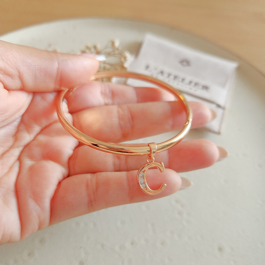 Puñera Iniciales Maxi - Colección Acero Imagen secundaria del producto