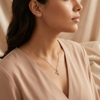 Set Libélula Collar + Aretes - Colección Acero