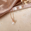 Set Perla Collar + Aretes - Colección Acero