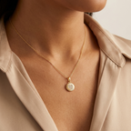 Collar Emilia Corazón - Colección Acero