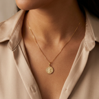 Collar San Benito Rose - Colección Acero
