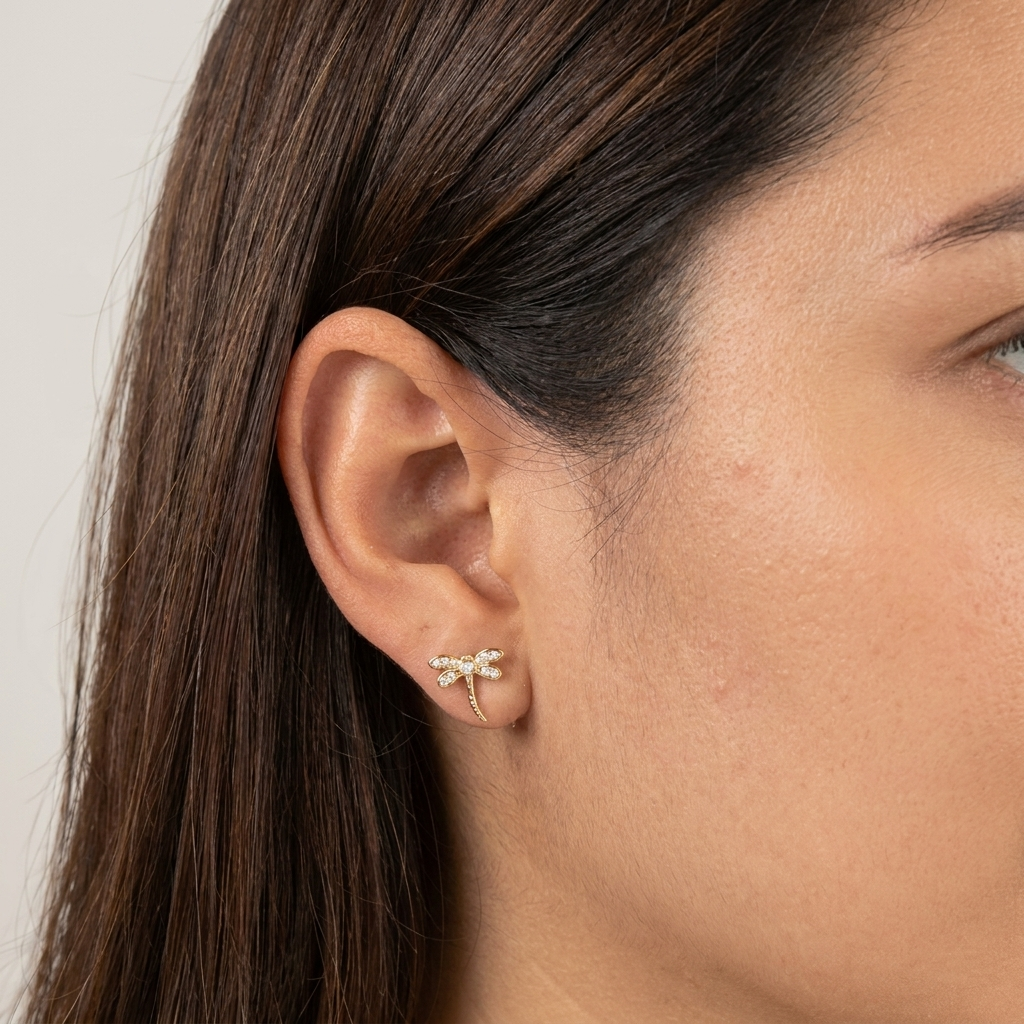 Aretes Libélula - Colección Trendy
