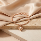 Pulsera Bolitas Corazón - Colección Trendy