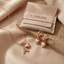 Set Iniciales Corazón Collar + Aretes - Colección Trendy
