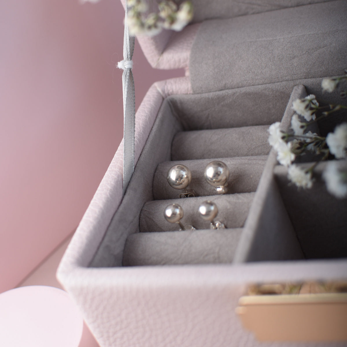 Aretes Bola - Plata 950