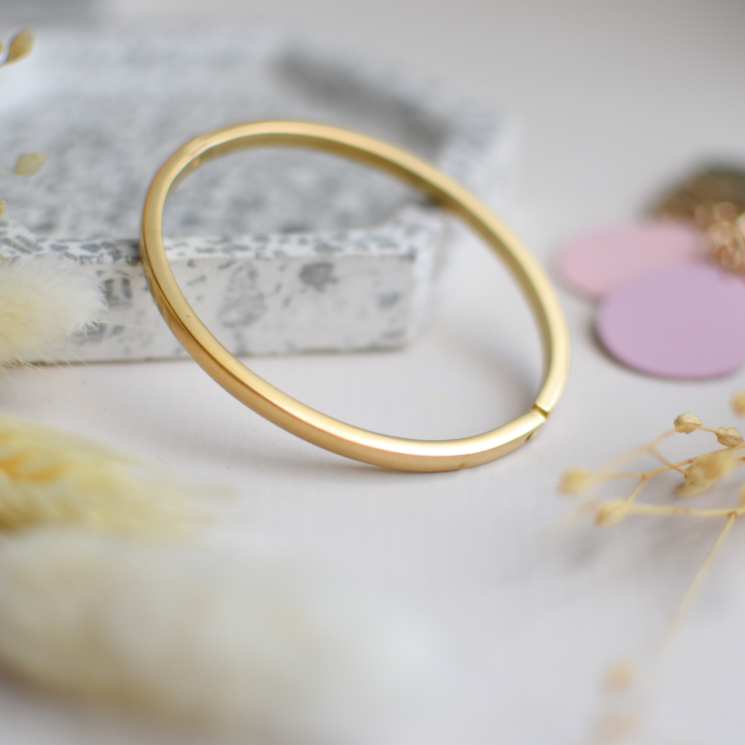 Brazalete Leticia - Colección Acero