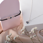 Pulsera Hilo Ojo Turco - Plata 950